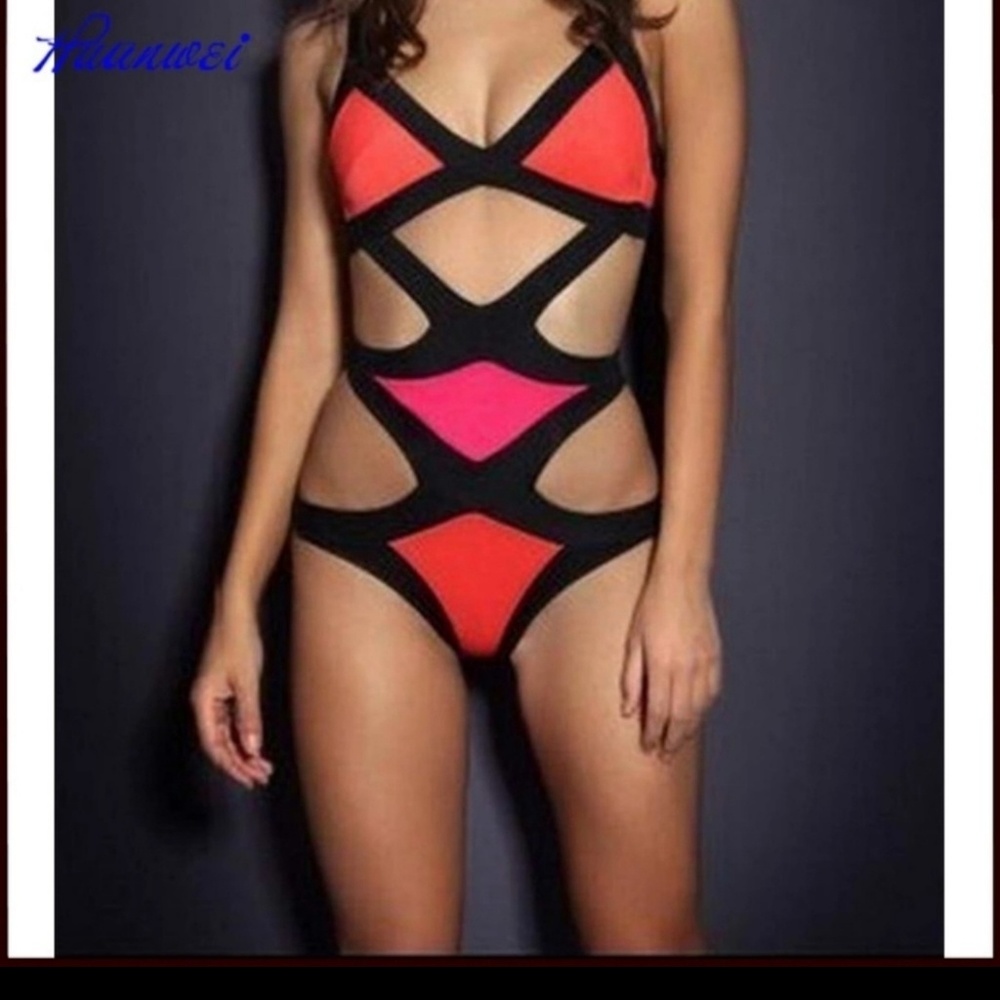 Monokini bathing suit